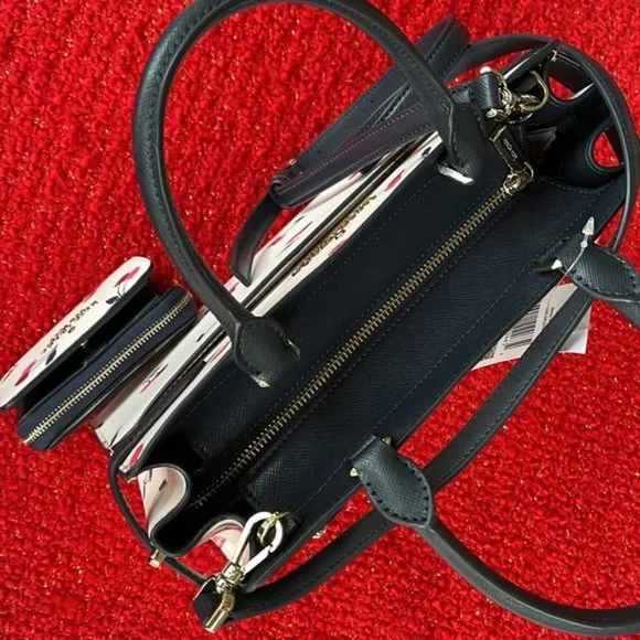 Kate Spade Staci Medium Satchel & Kate Spade Small Zip Around Bifold Wallet - Picture 5 of 16